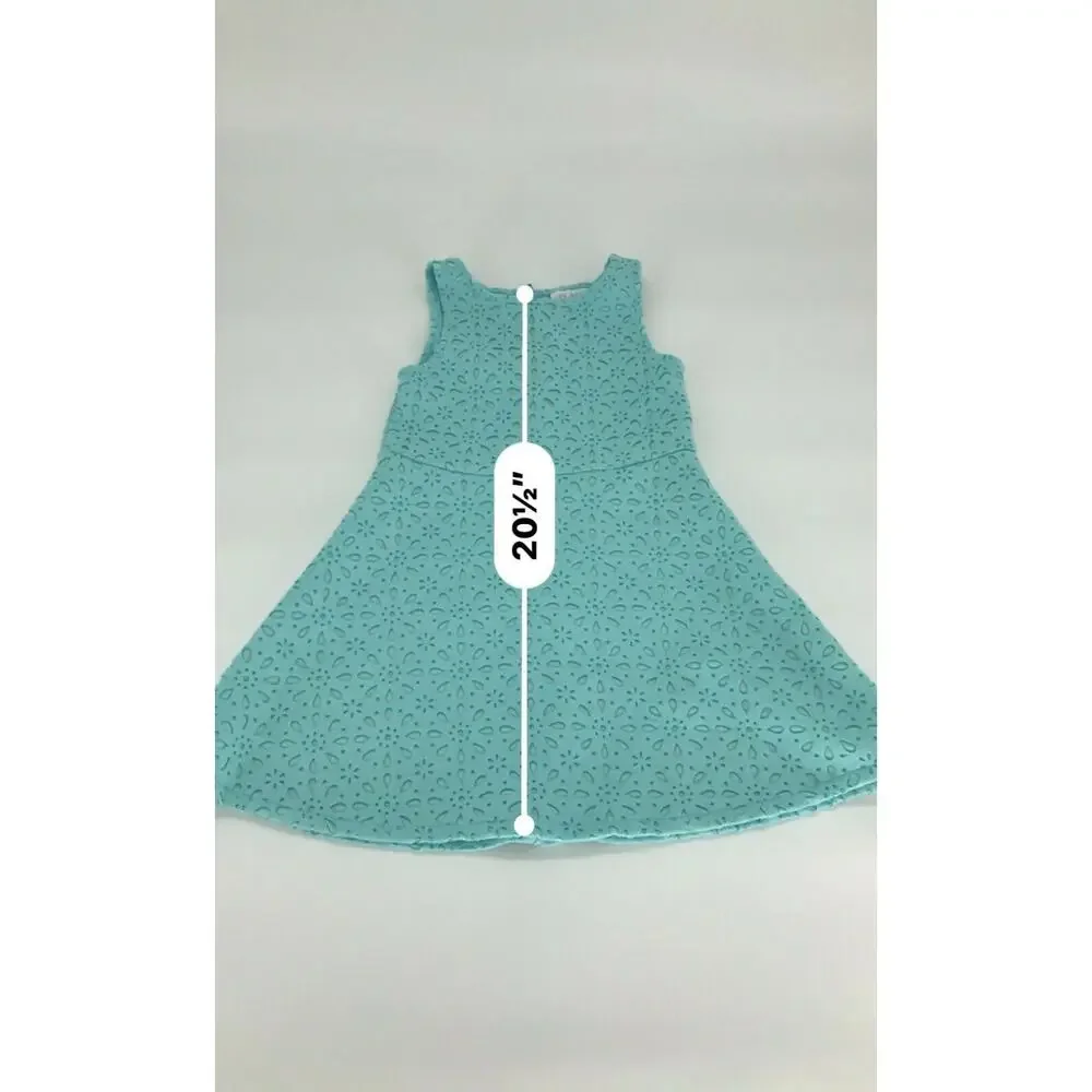 The Children’s Place Eyelet Dress Youth Small 5/6